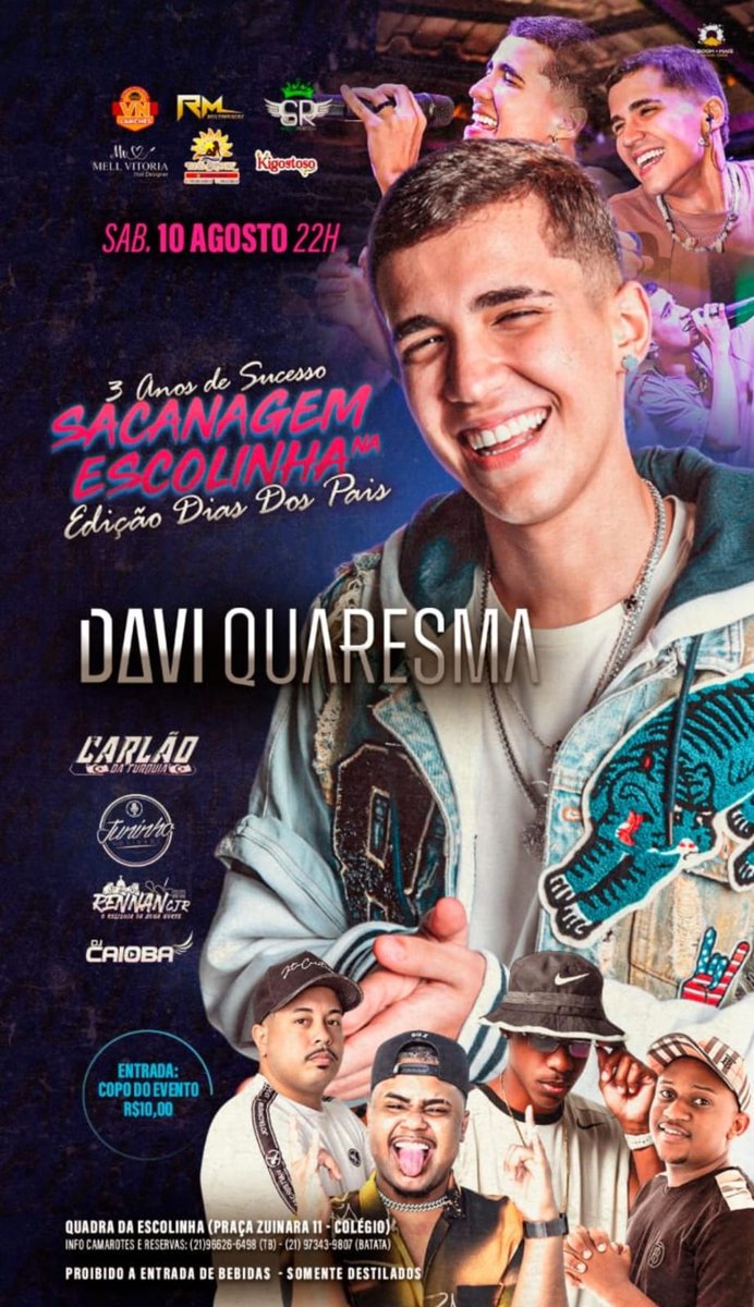 LuanMatheusSam2's tweet photo. É AMANHÃ 🔥
É AMANHÃ 🔥
É AMANHÃ 🔥

DAVI QUARESMA 100% CONFIRMADO NA #SNE 3 ANOS DE SUCESSO! 💥💣

PROMOÇÕES DE BEBIDAS ATÉ 23h, CHEGUEM CEDO‼️

LEVEM SEUS ÓCULOS ESCUROS, VAMOS ATÉ DE MANHÃ 😎🥳🍻 https://t.co/7zezYKsevL