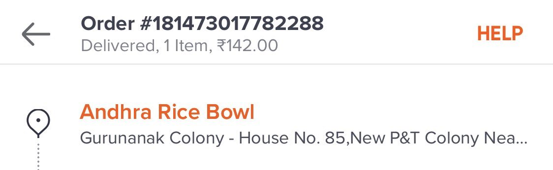 kagga_vk's tweet photo. @SwiggyCares @Swiggy but 58 minutes is quite a delay. My order was combined with another, causing the wait. It used to be under 30 minutes from this place. See this https://t.co/ioMvOx1YFl