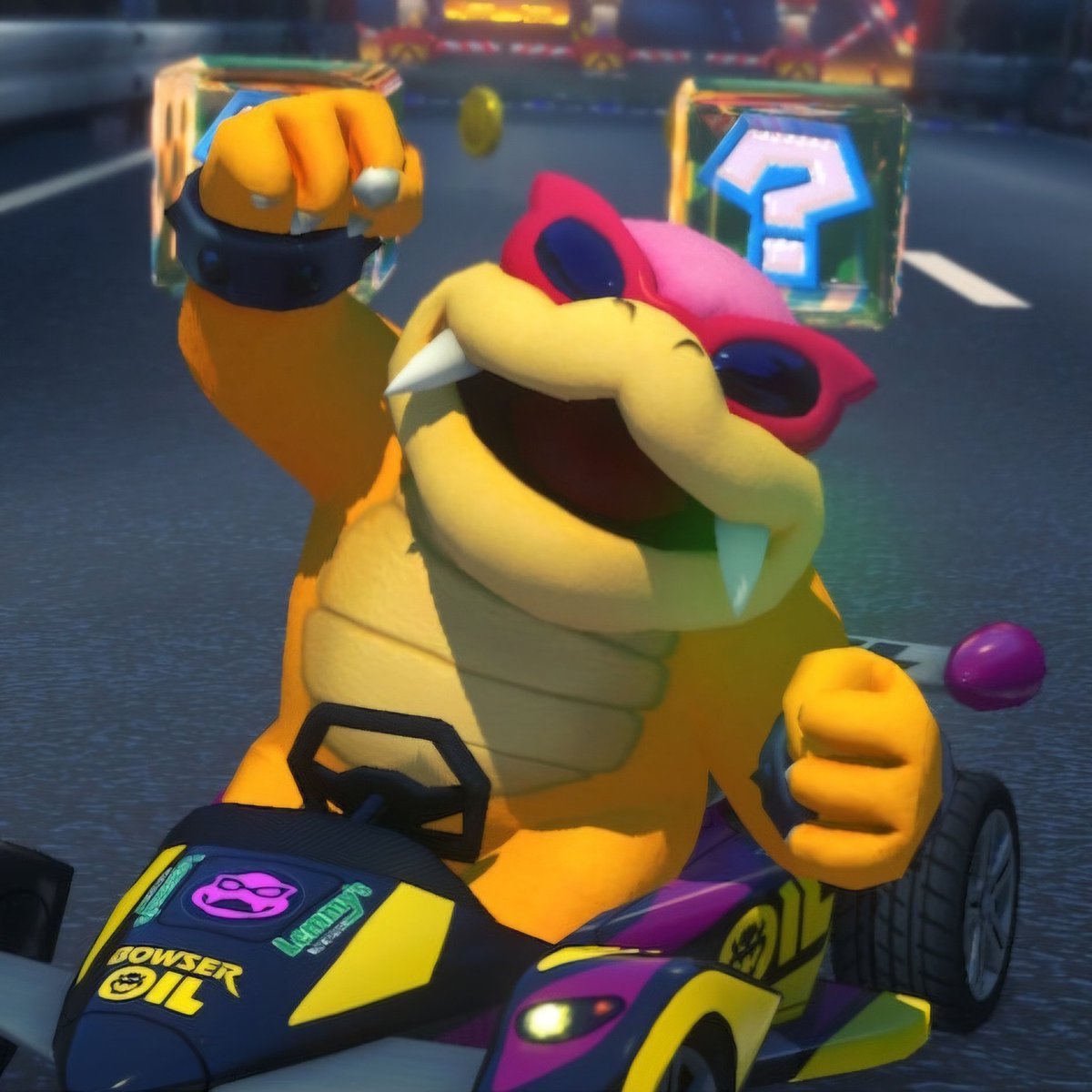 GoldRainbowMari's tweet photo. Roy enjoys his hobbies; racing, wrestling, and making some friends. Roy's our boy.
Happy Roy Day, everyone!
#RoyKoopa #RoyKoopaDay #KoopaWeek #KoopaWeek2024 https://t.co/yWoG0gn0Zg
