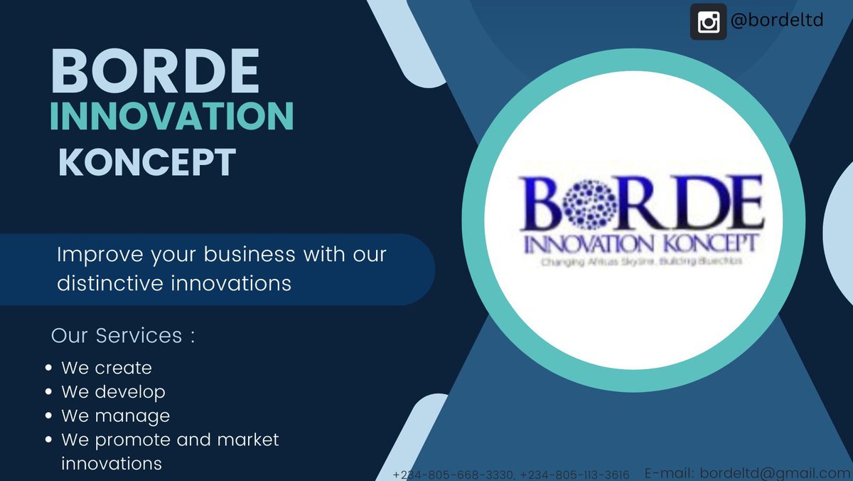 Praise15756615's tweet photo. Are you wondering why Borde innovative koncept is different and special from other innovative concepts?

Find out now!! https://t.co/SIJSc7wHKm