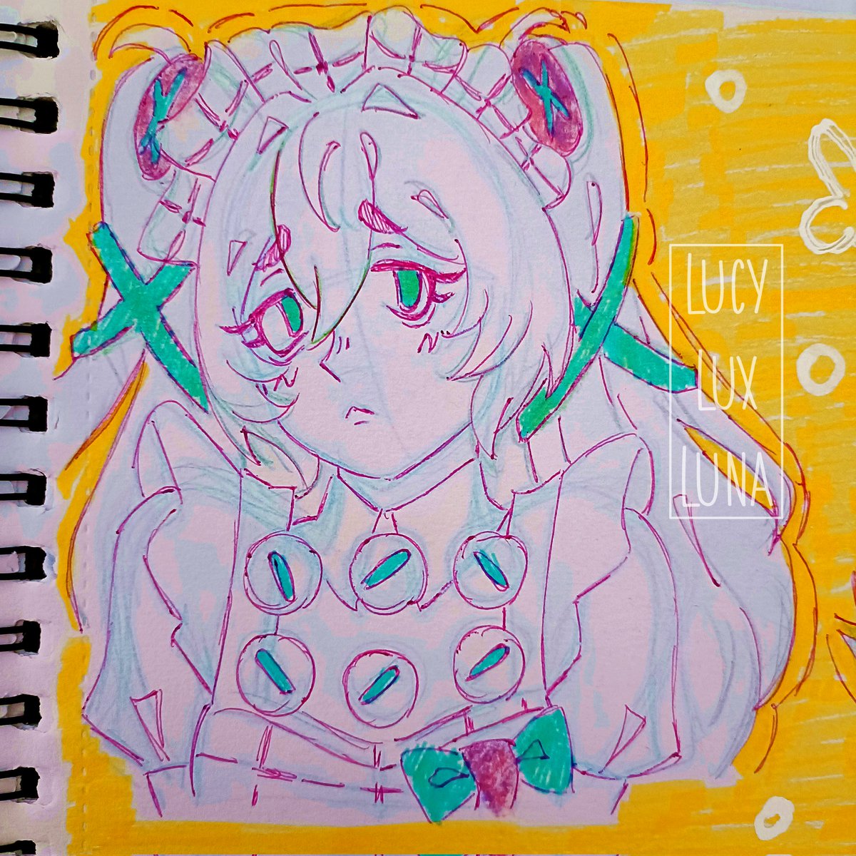 lunae_lullaby's tweet photo. Zenless Zone Zero doodles 🌟
Corin and Lycaon (Idk how to draw furries but I tried X3)
#ZenlessZoneZero #ZenlessZoneZeroFanart #zzzero #zzzfanart #corinzenlesszonezero #lycaonzenlesszonezero #zzzcorin #zzzlycaon #sketchbookart #traditionalart https://t.co/vWm7z0Ms65