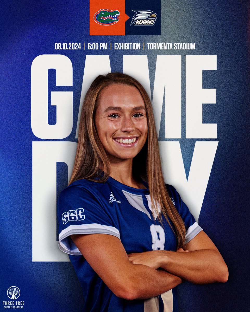 GSAthletics_WSO's tweet photo. 𝗙𝗜𝗥𝗦𝗧 👀 𝗔𝗧 𝗧𝗛𝗘 𝟮𝟬𝟮𝟰 𝗘𝗔𝗚𝗟𝗘𝗦!

🆚 Florida
⏰ 6 PM
📍 Tormenta Stadium, Statesboro

#HailSouthern https://t.co/Ga4hSLUrza