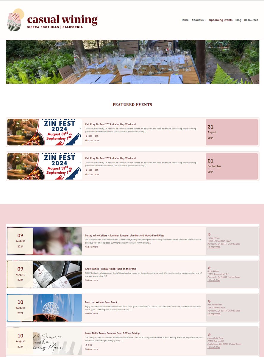 Here are just a few of the events happening soon at the Sierra Foothill wineries. Click this link to find more! casualwining.com/upcoming-event… #CasualWining #foothillwinecountry #calaveraswines #amadorwines #eldoradowines #lodiwines #fun