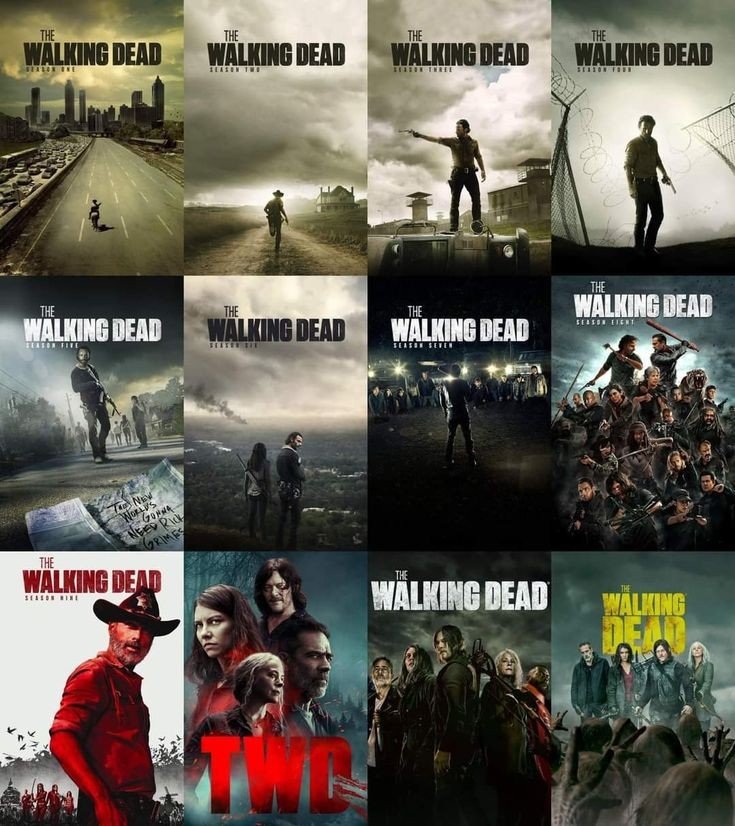 lovxtwd's tweet photo. all posters of the walking dead ❤ https://t.co/kaMiZY9vN3