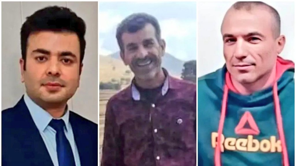 صدای #مجاهد_کورکور #عباس_دریس و #محمود_مهرابی باشیم که طناب دار جانشان را تهدید می‌کند.