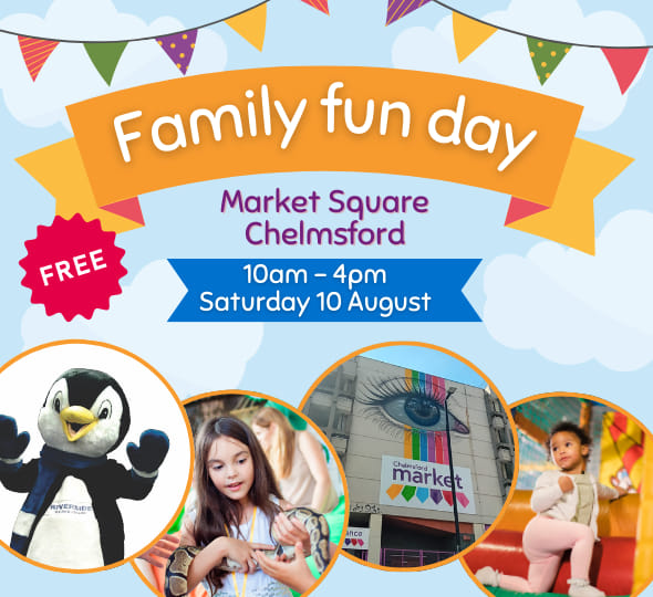 Join us from 8am on <a href="/ChelmsfordCR/">CCR Online & 104.4FM</a> as we bring you a very special show. Our team being joined by lovely <a href="/TheDaveDaniels/">Dave Daniels</a>  for the morning as we bring you coverage from #ChelmsfordMarket - celebrating their Family Fun Day!