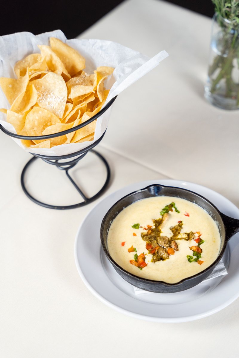 The creamy texture and rich flavor make our Queso Con Puerco an easy appetizer choice 🧀