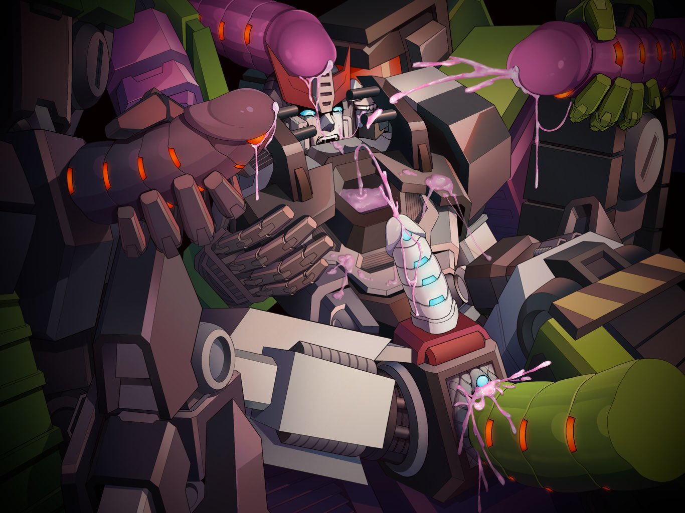 BBCrocodile 🤖️🔞 on X: Constructicons x Prowl NSFW His bfs took good  care of him :) valveplug t.cojuBToQB3MQ  X