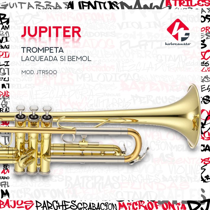HolocaustoShop's tweet photo. ¡Haz que tu música brille con la trompeta Jupiter JTR500! Un instrumento confiable para cualquier trompetista. https://t.co/illZQINvoH
#JupiterJTR500
#Trompeta
#InstrumentosDeViento
#Música
#InstrumentosMusicales
#Músico
#SonidoExcepcional
#CalidadMusical
#PasiónPorLaMúsica https://t.co/AHVhe5Mo8w