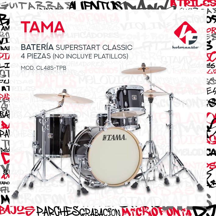 HolocaustoShop's tweet photo. Descubre la excelencia en cada golpe!  TAMA batería 4 Superstar Classic https://t.co/Mwsm8F3kar
#TamaDrums
#SuperstarClassic
#DrumSet
#Batería
#Música
#Drumming
#DrumLife
#Percusión
#DrumGear
#Musician
#LiveMusic
#DrumCommunity
#DrumAddict https://t.co/4QWBeQgHbW