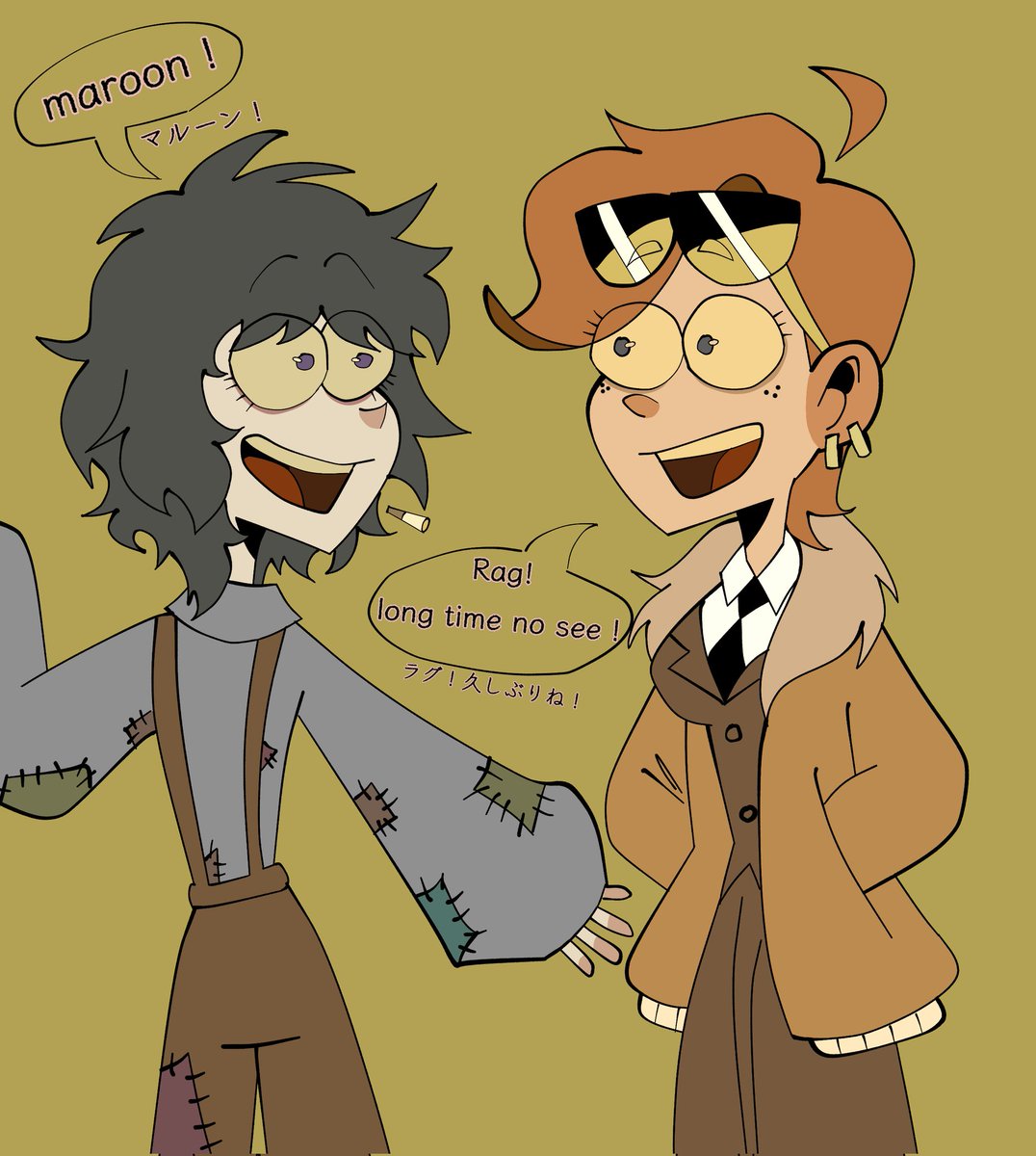 Oc Rag 【Ramshackle oc】 Rag is scolded by Tre, talks about various things with ...