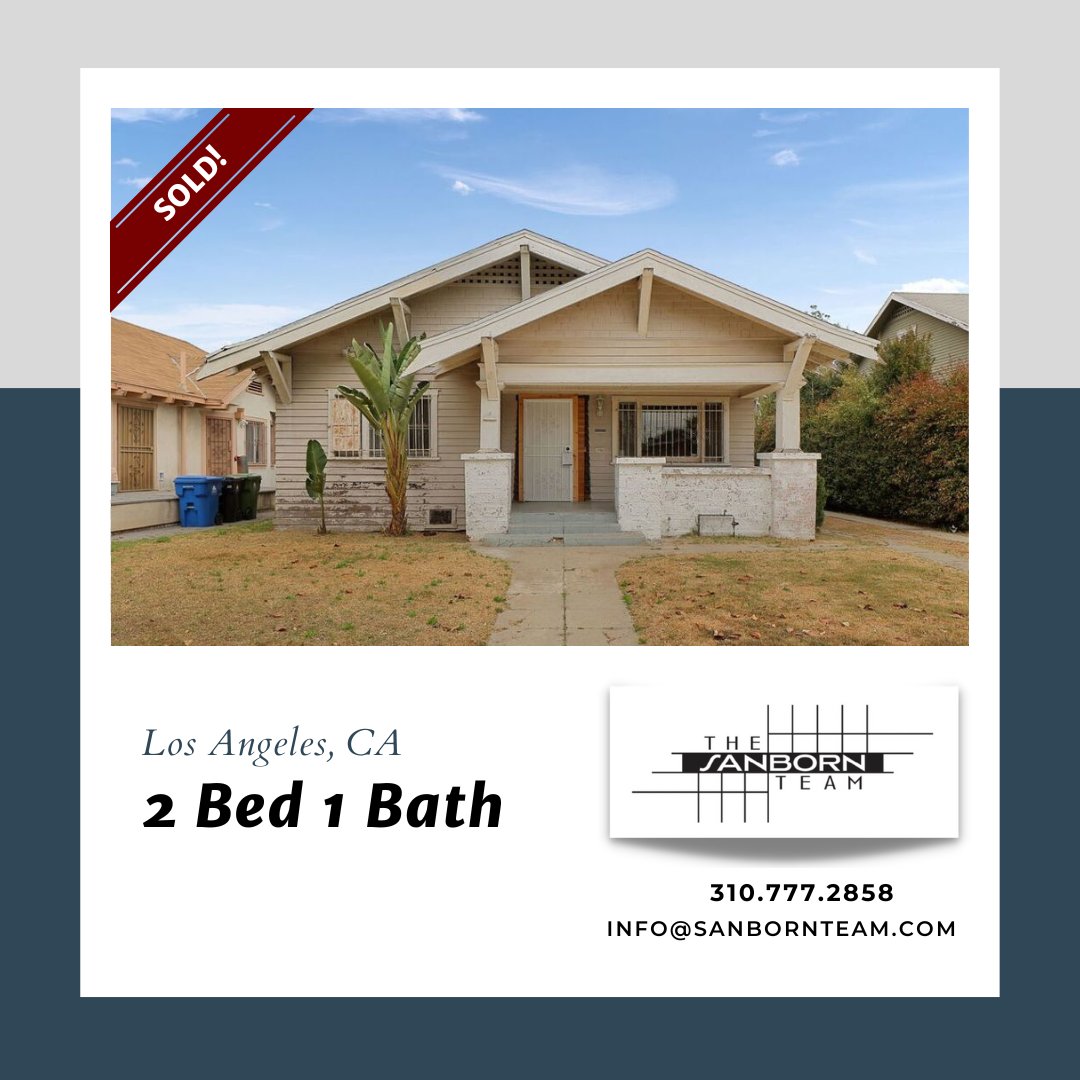 sanbornteam's tweet photo. [SOLD] Congratulations to the new owners of this LA home. Thank you to everyone involved in seeing this sale through!

Nancy Sanborn | DRE# 00771096
Brian Joy | DRE# 01324371
Berkshire Hathaway HomeServices California Properties
#losangeles #larealestate #realestate https://t.co/n1hRYFCJjc