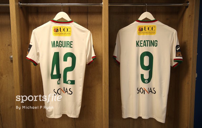 sportsfile (@sportsfile) on Twitter photo Back for more!
The jerseys of Sean Maguire and Ruairi Keating hang in the Cork City dressing room before the SSE Airtricity Men's First Division match between Cork City and Athlone Town at Turner's Cross tonight.
📸 <a href="/ryanmilestone/">Michael P Ryan</a>
sportsfile.com/more-images/11… Back for more!
The jerseys of Sean Maguire and Ruairi Keating hang in the Cork City dressing room before the SSE Airtricity Men's First Division match between Cork City and Athlone Town at Turner's Cross tonight.
📸 <a href="/ryanmilestone/">Michael P Ryan</a>
sportsfile.com/more-images/11…