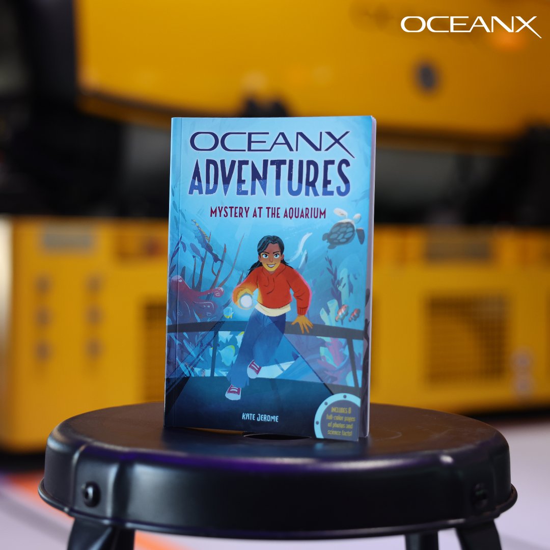 oceanx's tweet photo. We hope you've been following our mission in Indonesia and excited for our OceanXplorers series with National Geographic, the BBC, and James Cameron. Keep the OceanX excitement going for young readers with MYSTERY AT THE AQUARIUM. https://t.co/qz0COLcvV8