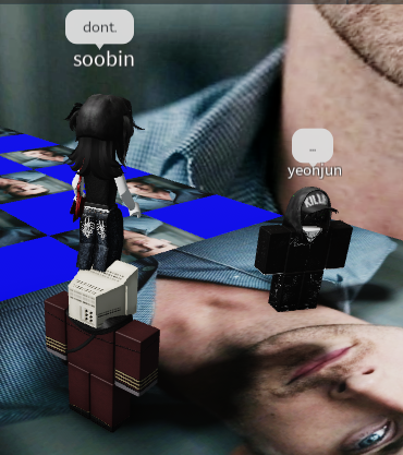 whatiscast's tweet photo. watching a e breakup on fucking "ryan gosling obby parkour" https://t.co/VRtLJ4YE76