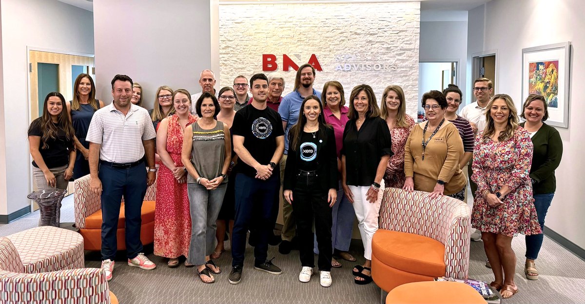 BNA proudly hosted Xero's Partner Success Team! They shared updates on their platform, helping us better connect with our clients.

We're excited to attend #Xerocon next week in #Nashville!

Learn how we use Xero to support smarter finances: bnacpa.com/technology/xer…

#BNACPA #Xero