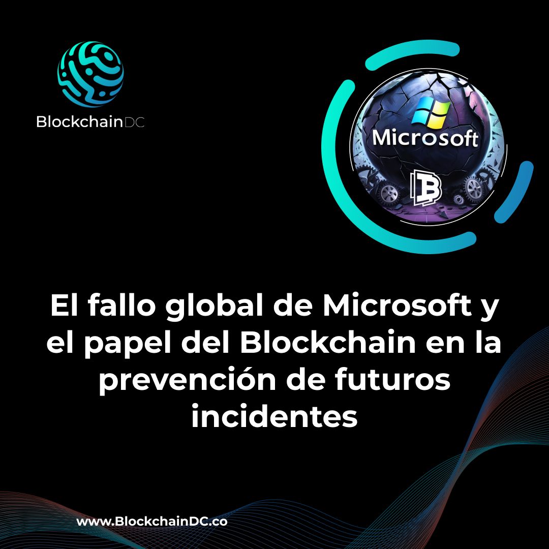 Blockchaindevc's tweet image. El reciente fallo global de Microsoft
💡 ¿Cómo puede el Blockchain prevenir futuros incidentes?
en nuestro último artículo. 📝👇
buff.ly/3LYoRl7
#Blockchain #Ciberseguridad #Microsoft #TransformaciónDigital #Innovación #Tecnología