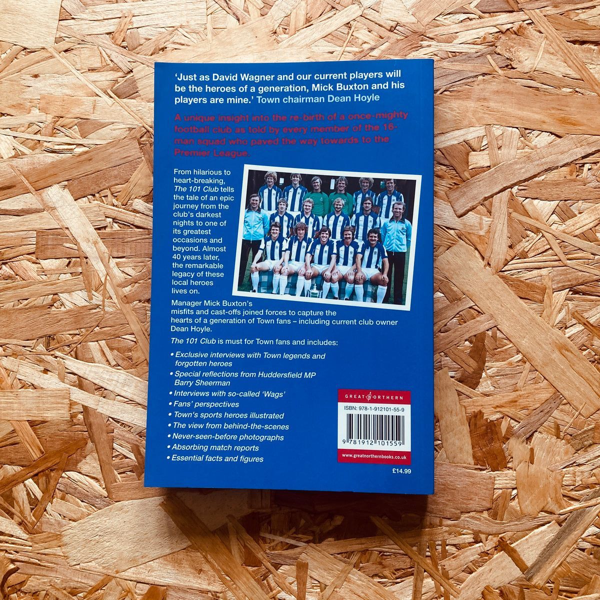𝐑𝐄𝐒𝐓𝐎𝐂𝐊 | THE 101 CLUB by <a href="/RobStewart_/">Rob Stewart</a>
 
A unique insight into the re-birth of a once-mighty football club as told by every member of the 16-man squad and their manager who left a remarkable legacy. 

<a href="/gnbooksuk/">Great Northern Books</a> #htafc 

🛒 stanchionbooks.com/products/the-1…