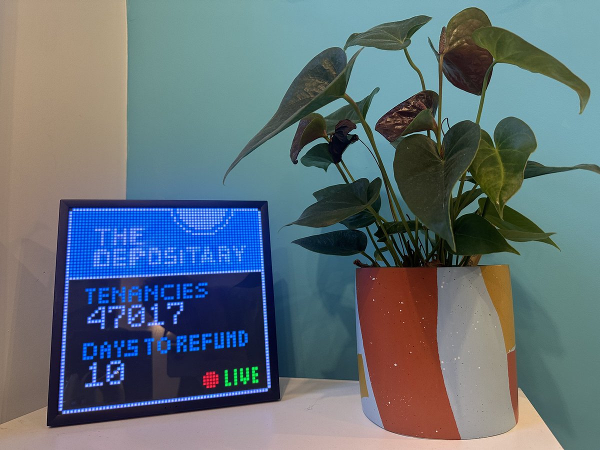 Delighted to see <a href="/The_Depositary/">The Depositary</a> pass 47,000 tenancies concluded just before I head home for the weekend! With peak season upon us, more tenancies are going through our platform than ever before!