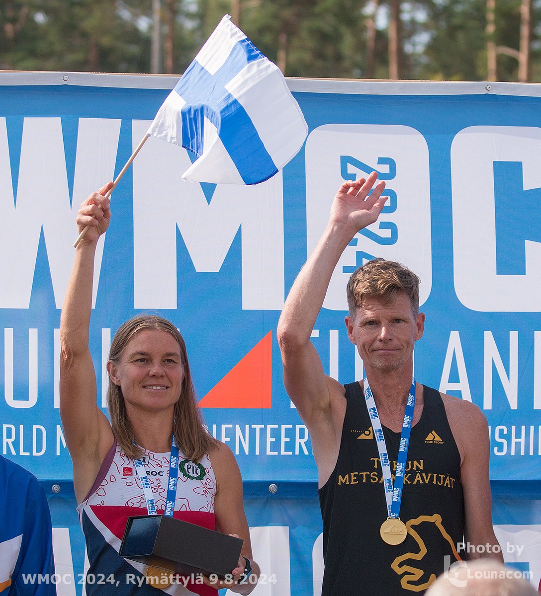 M50, pitkän matkan MM-kultaa: Manu Mutka <a href="/TuMeSuunnistus/">TuMe Suunnistus</a> . W50, pitkän matkan MM-kultaa: Yvonne Gunell <a href="/PIF_OL/">PIF-Orientering</a> @wmoc2024 Hyvä Suomi! #rymattyla #suunnistus