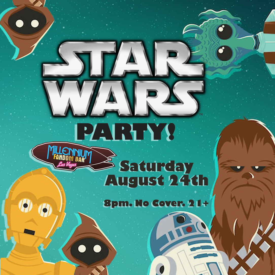 FandomBarLV's tweet photo. https://t.co/GdGMJej2p0
#MillenniumFANDOMBAR #FandomBar #FandomBarVegas #Fandom #Cosplay #CosplayBar #Costumes #LetsFandom #Cocktails #Mocktails #MFBmysteryMachine #LasVegas #thingstodo #Disney #Lightsaber #Jedi #Sith #MayTheForceBeWithYou #StarWars #StarWarsParty https://t.co/qBetTgciBv