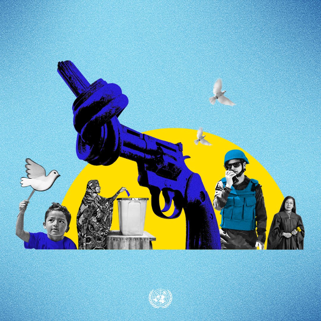 GlobalGoalsUN's tweet photo. 🕊️ Goal 16 focuses on promoting peaceful and inclusive societies, providing access to justice for all, and building effective, accountable institutions. #GlobalGoals @UNPeacekeeping 
https://t.co/bK14XnPoEK https://t.co/fjVa34sYCr