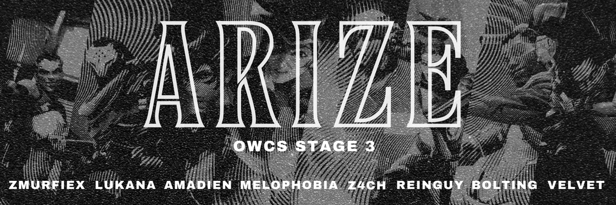 To the stars we go! Here is our roster for OWCS Stage 3!

🛡️ @zmurfiex 
🛡️ <a href="/LukanaOW/">Lukana</a> 
⚔️ @amadien_ow 
⚔️ <a href="/Melophobiah/">Melophobia</a> 
⚔️ <a href="/Z4CHow/">Z4</a> 
💉 <a href="/Reinguy1/">Reinguy</a> 
💉 <a href="/BoltingCake/">Bolting</a> 
💉 @v2lv2t_ow

💼 <a href="/kylierainne/">FLY KylieRaine</a>
💼 <a href="/K0RTAL/">NTMR K0RTAL</a>
🧠 <a href="/h2dr0gen/">yohan</a>
🧠 <a href="/CoachMetal/">Coach Metal</a>

#ArizeToTheStars | #OWCS