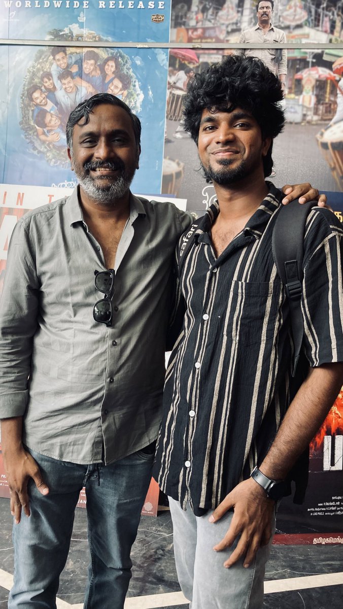 vickyyoomee's tweet photo. Sir padamla produce panirukeenga treat kudungaa…

Naa ‘Visual Treat’ mattum thaan pa kudupen😱🎥

With cinematographer @manojdft Sir😀

#minmini #halithashameem #manojparamhamsa #khatijarahman #worldofminmini https://t.co/yvcU9mWXzt