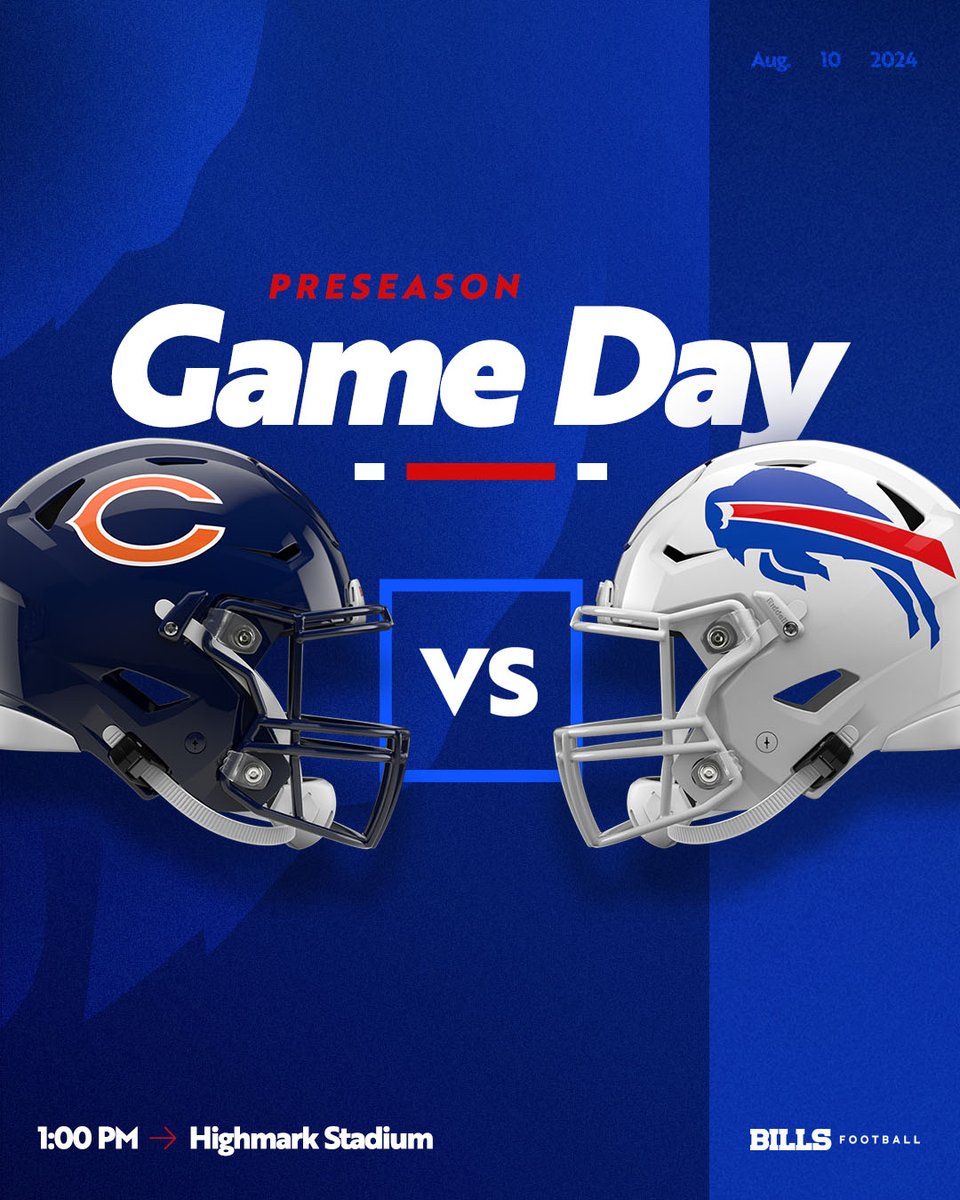 BuffaloBills's tweet photo. WE PLAY FOOTBALL TODAY‼️

#CHIvsBUF | #BillsMafia https://t.co/LCgVi7Xo0A