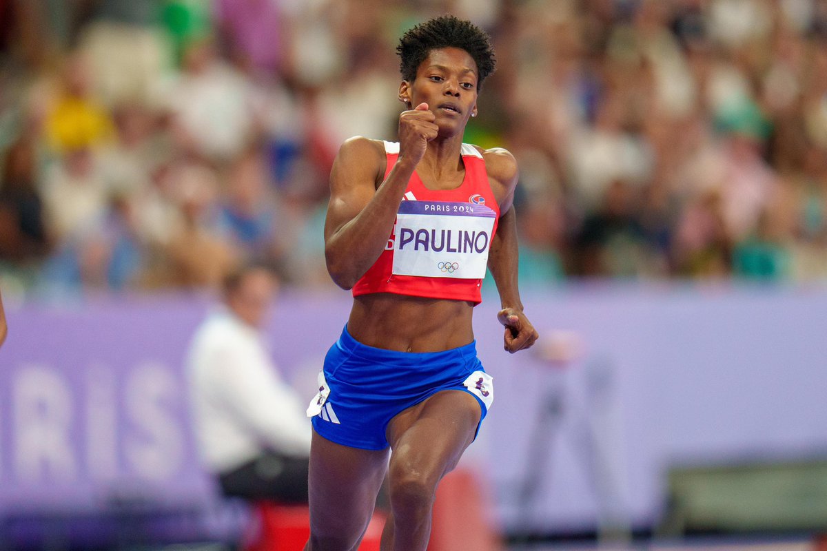 miderec_rd's tweet photo. 🥇🥇🥇🥇🥇 ORO para Dominicana 

Con un tiempo de 48.17 segundos, Marileidy Paulino se convirtió en la primera mujer dominicana en la historia de unas olimpiadas en conquistar una medalla de ORO en los 400 metros lisos de la disciplina de atletismo Juegos Olímpicos de París 2024.

Saquen sus banderas 🇩🇴

¡Envíen sus mensajes de felicitaciones