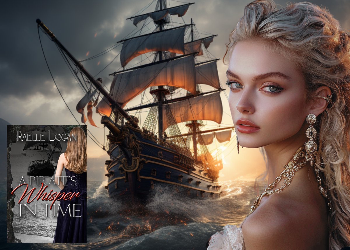 Time Travel⌛️
A Sexy Pirate Hero🏴‍☠️
A Beauty Who Refuses to be in Distress💃
A Journey into the Dangerous World of Pirates☠️
Betrayal🩸
Murder🗡️
A Logbook with Bizarre Clues to a Fortune 📕
A Five Star Epic Read⭐️⭐️⭐️⭐️⭐️📚
A PIRATE'S WHISPER IN TIME #HistoricalFiction #timetravel