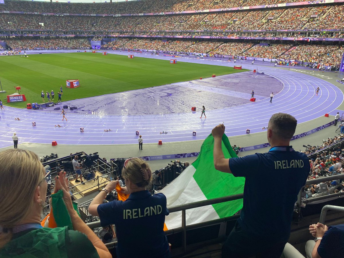 Thomas Byrne (@thomasbyrnetd) on Twitter photo So much respect for Rhasidat Adeleke today and every day 👏🏻
4th place in the Women’s 400m at an Olympic Games at 21 years of age - there is so much more to come from this amazing athlete.
Ireland could not be prouder! 🇮🇪❤️
#TeamIreland ☘️ | #Paris2024
<a href="/TeamIreland/">Team Ireland</a> So much respect for Rhasidat Adeleke today and every day 👏🏻
4th place in the Women’s 400m at an Olympic Games at 21 years of age - there is so much more to come from this amazing athlete.
Ireland could not be prouder! 🇮🇪❤️
#TeamIreland ☘️ | #Paris2024
<a href="/TeamIreland/">Team Ireland</a>
