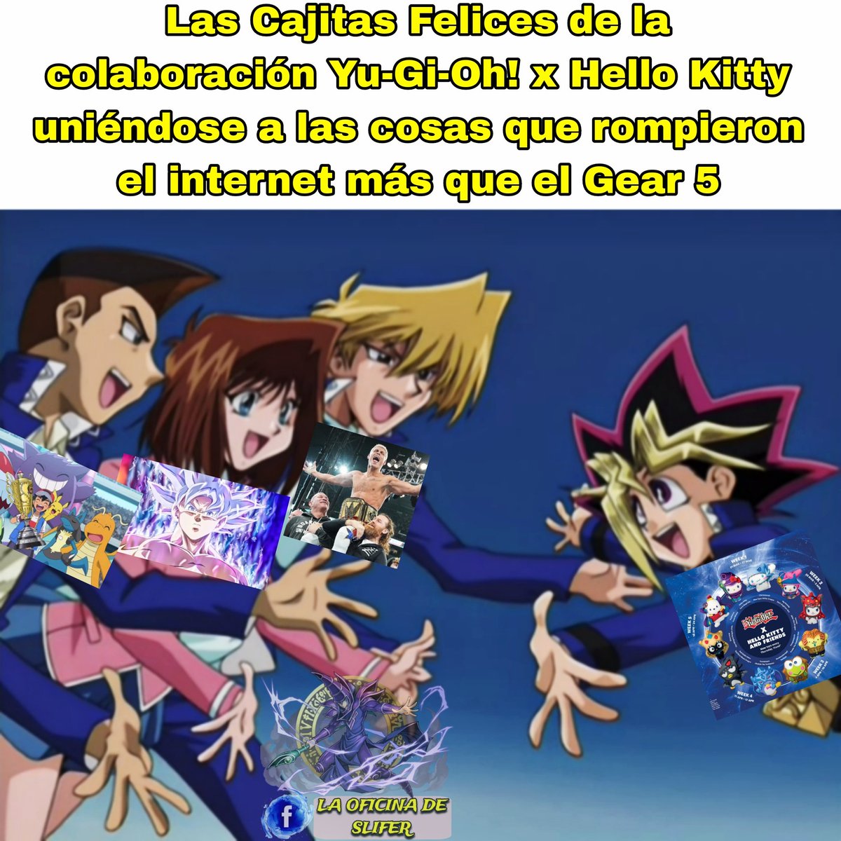 Eso es un verdadero rompedor del internet 
#yugioh #hellokitty #McDonalds