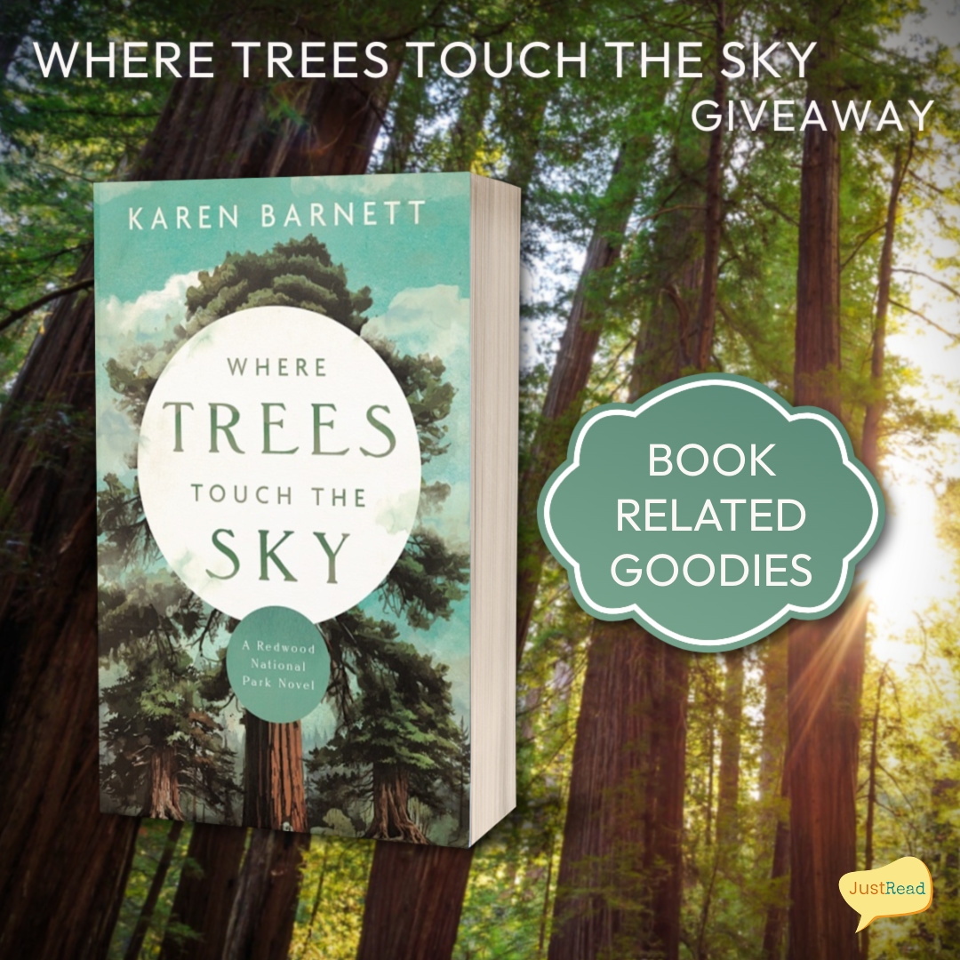 GIVEAWAY! We are partnering with <a href="/KregelBooks/">Kregel Publications</a> for a Where Trees Touch the Sky Social Blitz celebrating the National Parks series new release by @karenmbarnett!

Enter giveaway or purchase via profile link justreadtours.com/2024/08/14/wel…