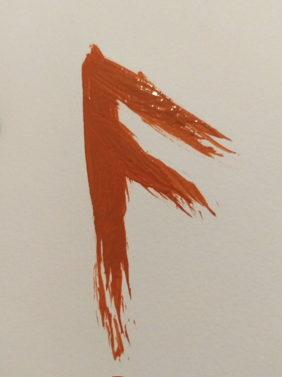 lokabrenna's tweet photo. And tonight, in Loki's art journal, I am with orange and I am including a few communication runes.
Hail Loki! I love You always!
#loki #lokean #godspouse #abstractpainting #abstractart #lokabrenna #hailloki #pagan #norsepagan https://t.co/TJfnh1vIuW
