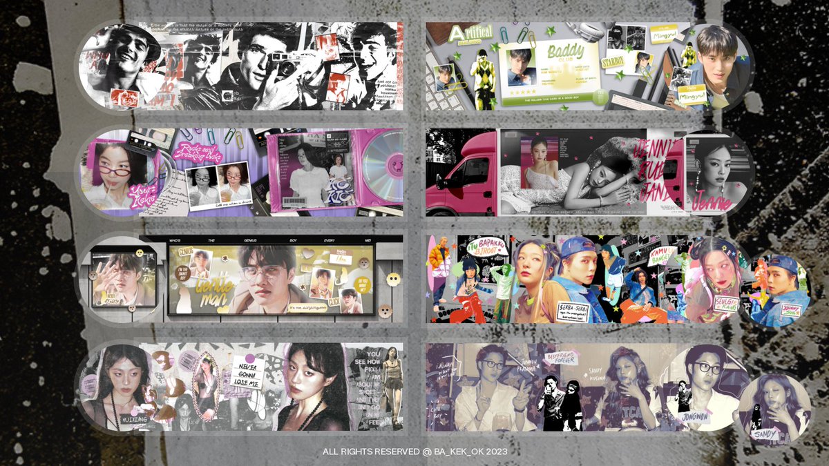 BA_KEK_OK's tweet image. — a repost would be appreciated, thankie 💭

Buddy, i'm back! kekie open untuk semua katalog yang ada disini sampai slot nya tercukupi. just sent me ur form i'll make it happen 🪄

for more scroll down ; tags layout #zonauang #zonaba