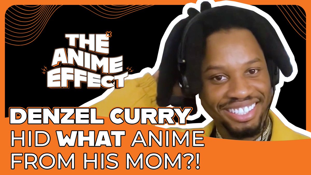 This week on  💥 THE ANIME EFFECT 💥

🎤 @DenzelCurry stopped by to talk about the series he’ll always defend, how anime has influenced him and more!

Plus, the latest news (more Kaiju No. 8 confirmed!) and appetizing 🍽️ anime recs.

✨ WATCH: got.cr/TheAnimeEffect…