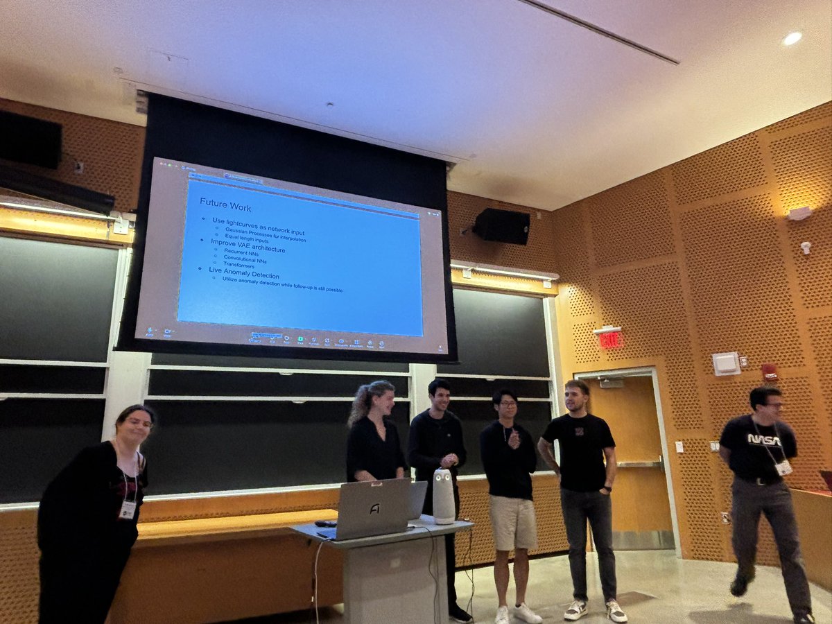 iaifi_news's tweet photo. Our hackathon today resulted in several very compelling projects! Congratulations to the winners and to all the students who did great work throughout the week at the #IAIFISummerSchool! https://t.co/H2wHUwHvA0