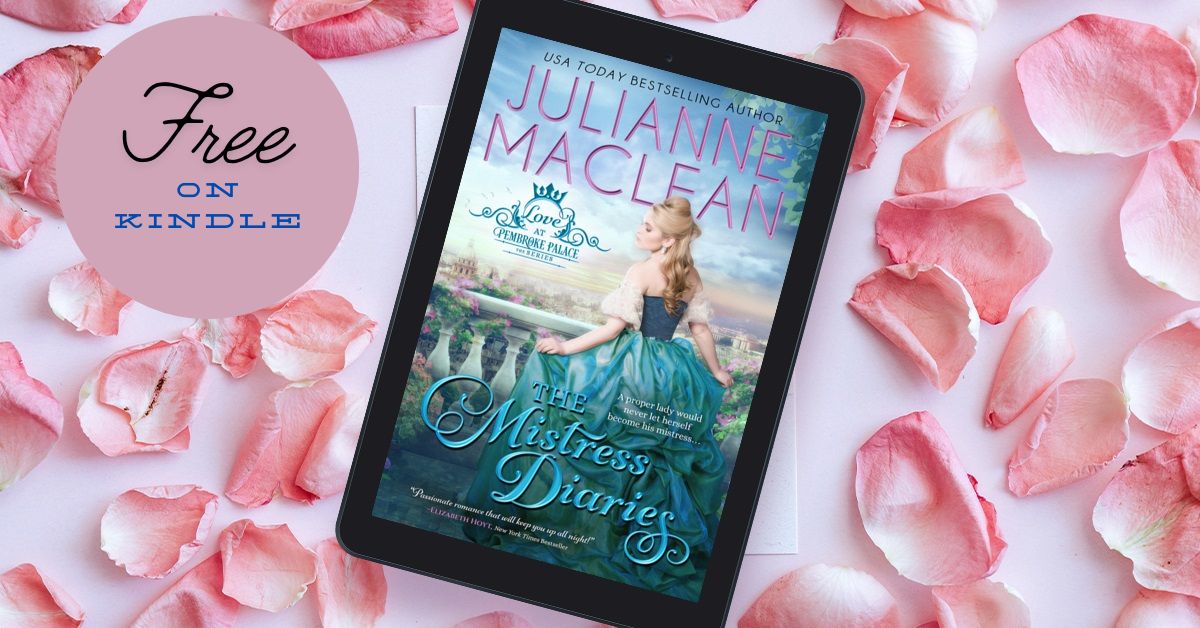 For my #historicalromance readers, if you're looking for some weekend escape reading, THE MISTRESS DIARIES is currently FREE on the #Kindle! But grab it quickly because it returns to the regular price on Wednesday, August 12. Enjoy!