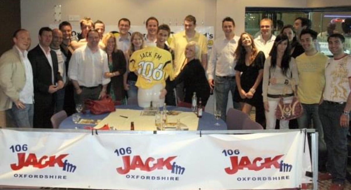 JACKfm's tweet image. Good Luck to @OUFCOfficial today as they return to the @EFL Championship against @NorwichCityFC at home.

Flash back to 17 years ago today when they were in the National League and @JACKfmOxford was announced as an official kit sponsor