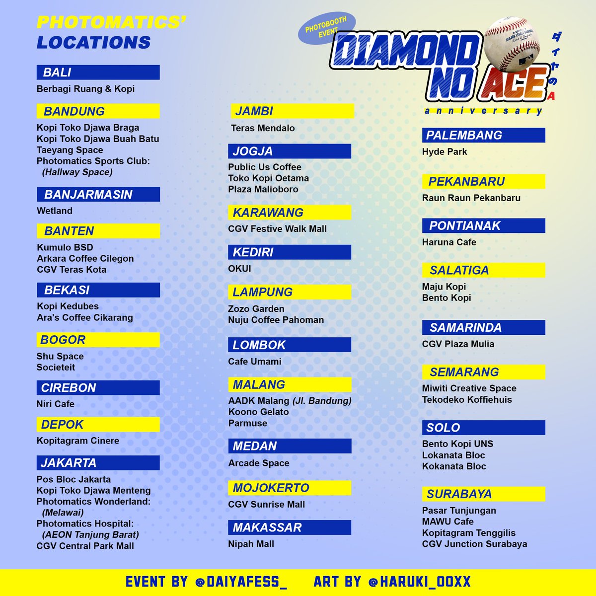 anfess_'s tweet image. [ADS] 
Capture best moment with us! 📸

📍
@photomaticsid

🗓️ 15.08.2024 - 21.08.2024

Share your moment with event hashtag #KoshienMemories and tag 
@daiyafess_