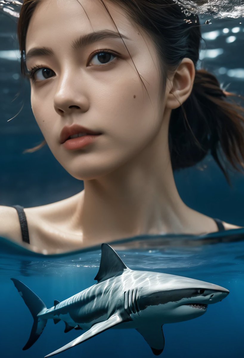 目がサメマシタ✨
#AIart #AIイラスト