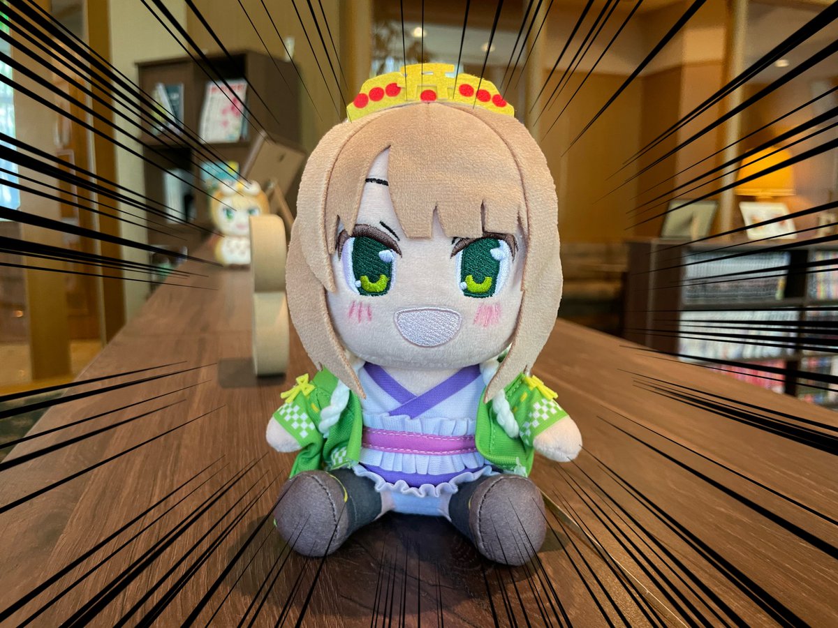 温泉むすめ 弁財天真尋 ぬいぐるみ まひろウに続く飯坂真尋ちゃんぬいぐるみ「弁財天真尋ちゃん