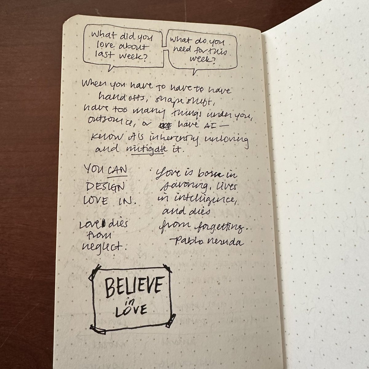 Final session from <a href="/glnsummit/">Global Leadership Network</a>!

<a href="/careylohrenz/">Carey Lohrenz</a>: lessons learned from flying F-14s

@marcusbuckingham made the case for love—yes, love—being the most powerful force in business

Time to filter the firehose. Check back in a few days to see my consolidation sketchnotes!

#gls24