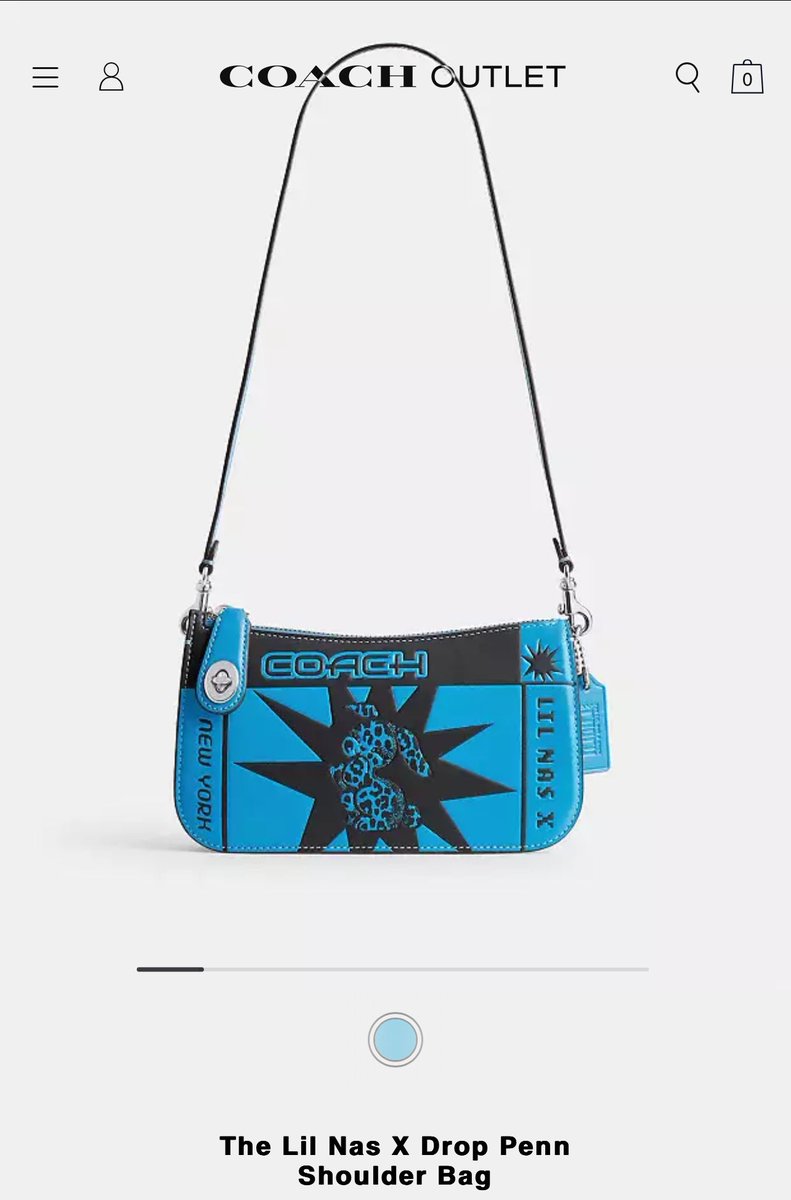 WiZKiD17's tweet photo. I just happen to be looking at the Coach Outlet and I saw that there was a @LilNasX should bag!  Of course I had to get it! I’m so excited 😍 https://t.co/v3gaKK6rks
