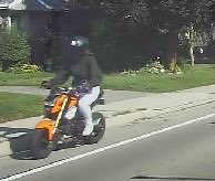 Female rider, with stolen license plate “9813X” fled from police today at 5:20pm from SpencerSmith park. Female white with braided hair.
If you have information please
call HRPS at 905 825 4777 ext. 2391 or
<a href="/crimestoppersha/">Crime Stoppers of Halton</a> (anonymous) at 1-800-222-8477 (TIPS).  #unplated 3DRU