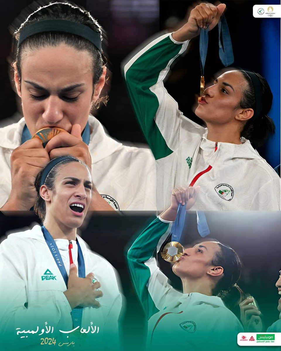 She came, fought and won.   Congratulations, Iman.  You are gold.  You achieved your Olympic dream and you will make all of Algeria happy.  You wrote history with your glove. Congratulations, heroine.  
 Long live Algeria