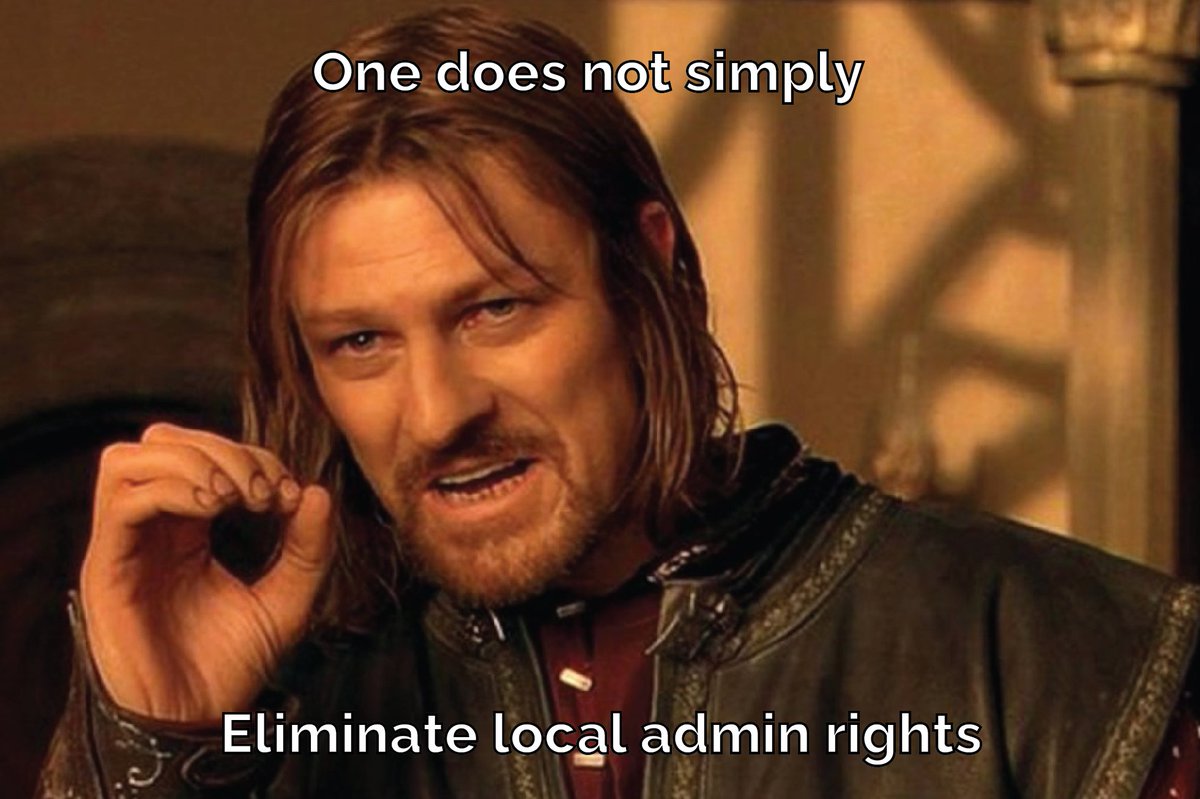 AdminByRequest's tweet image. Actually, with @AdminByRequest, it really is that simple 🧙‍♂️✨

Immediately eliminate local admin rights across the board at your organization, while still allowing end users to gain admin rights on a secure, Just-In-Time (JIT) basis.

#CyberSecurity #AdminByRequest  #AdminRights