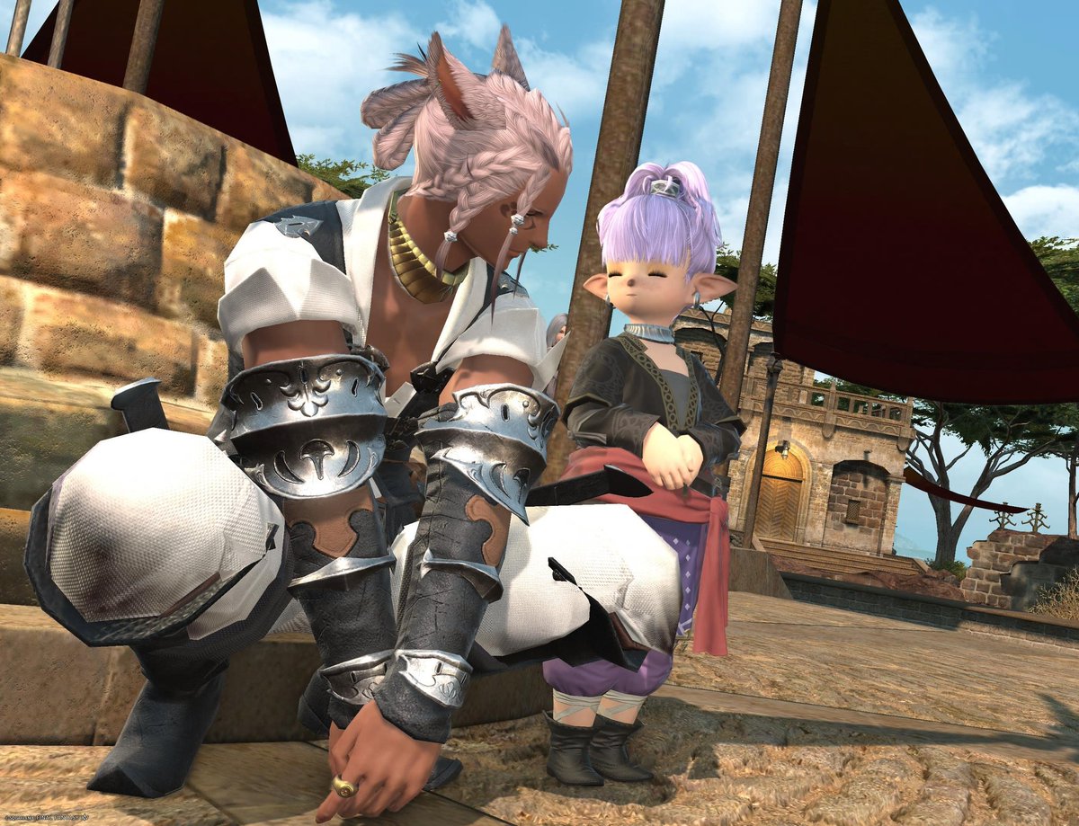 猫)キキプ姉っていくつなの？

キ)ん😊💢？
　(もう1回言ったら2度と街から出られなくするわよ？)

猫)今日モ暑イネッ:( ;´꒳`;):！！！

おはようございます！
地震は頻発してるし台風も発生してるし心配事が絶えませんが、どうかこれ以上増えませんように

#FF14 #オスッテ #おはミコ