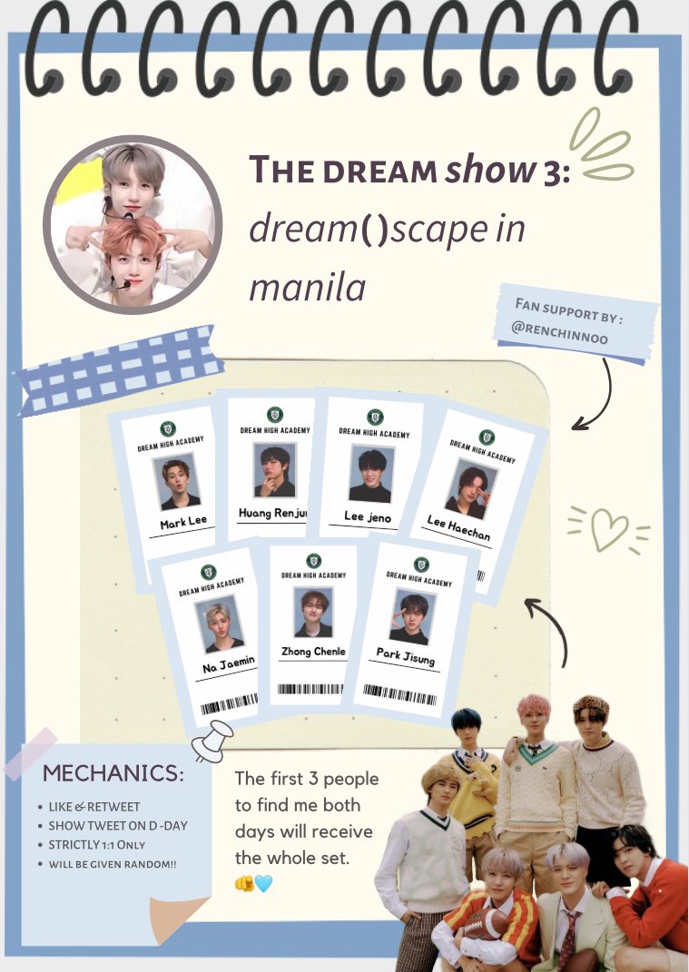 renchinNoo's tweet image. 𐔌♫ྀི𓈒 ݁⋆ the dream show 3 in manila fan support by @renchinNoo  ⋆ ˚｡⋆ ᡣ𐭩

For Day 1 - 2

= ᡣ𐭩 strictly 1:1 
= ᡣ𐭩 LIMITED QUANTITY 
= ᡣ𐭩 mbf, like, rt
= ᡣ𐭩 loc tba

#NCTDREAM_THEDREAMSHOW3_IN_MNL #TDS3_in_MANILA